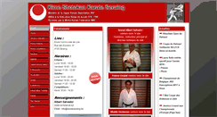 Desktop Screenshot of karateseraing.be